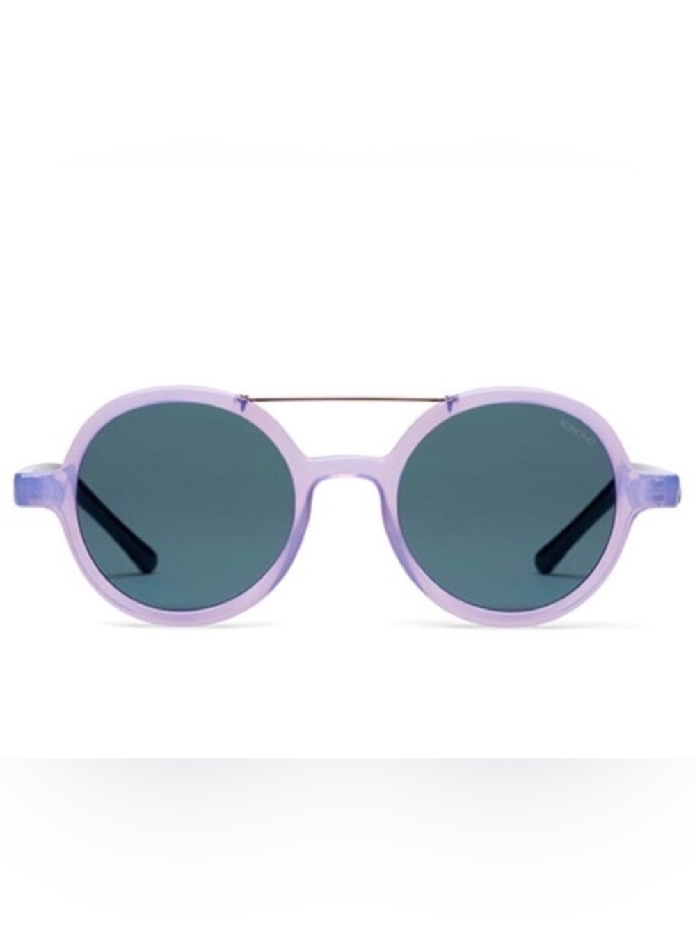 Komono sunglasses NEW Vivien violet black silver round